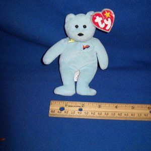 TY Beanie Baby Big Red Shoe Bear with tags 2004 McDonalds 25th Anniversary